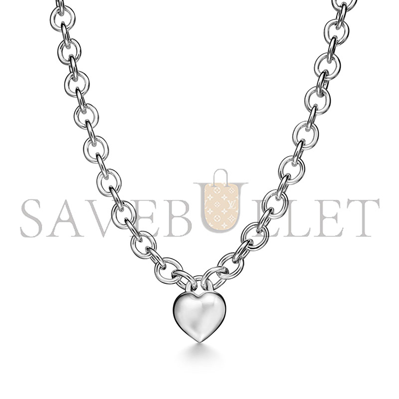 TIFFANY FULL HEART TOGGLE NECKLACE IN STERLING SILVER 73333342